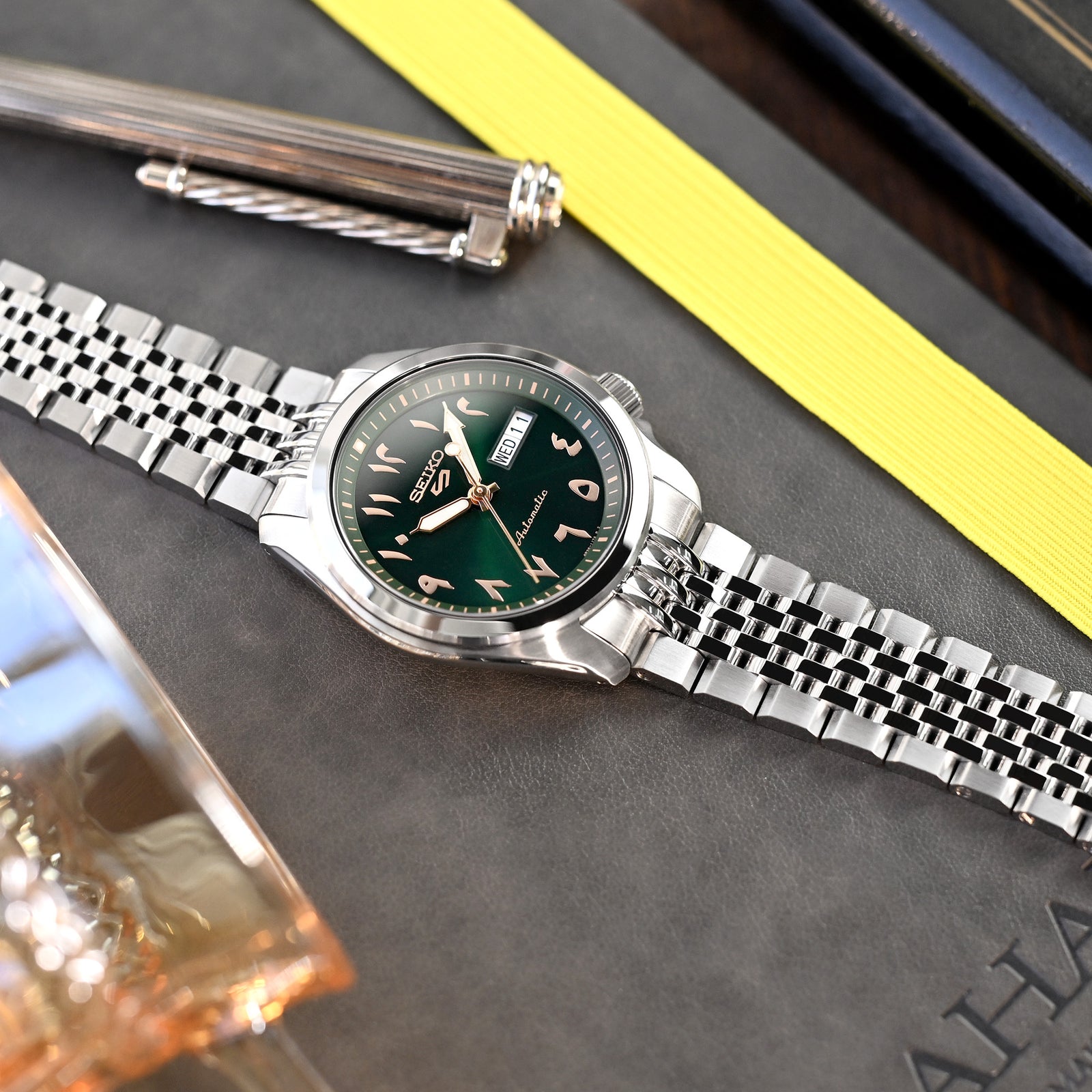 Asteroid 20mm Stainless Steel Bracelet for Seiko 5 Sports 40mm SRPE51 SRPE67