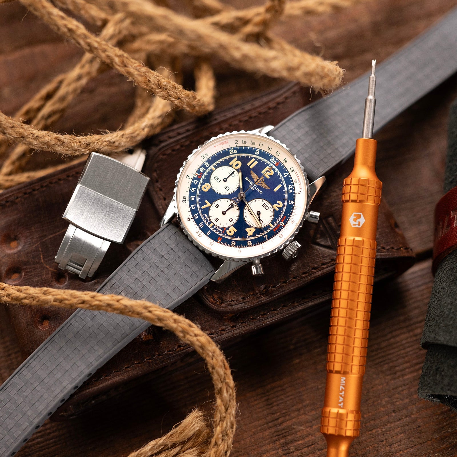 Breitling Navitimer 92 A30022 Strapcode watch bands