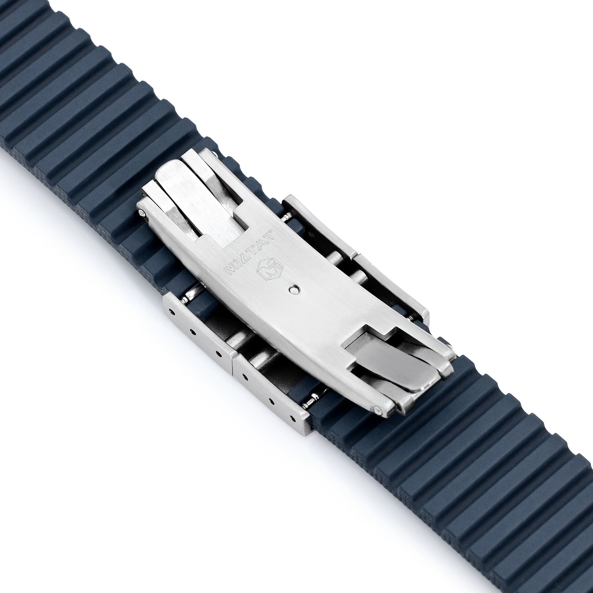 FKM40 Quick Release Butterfly Deployment FKM Watch Strap | Strapcode