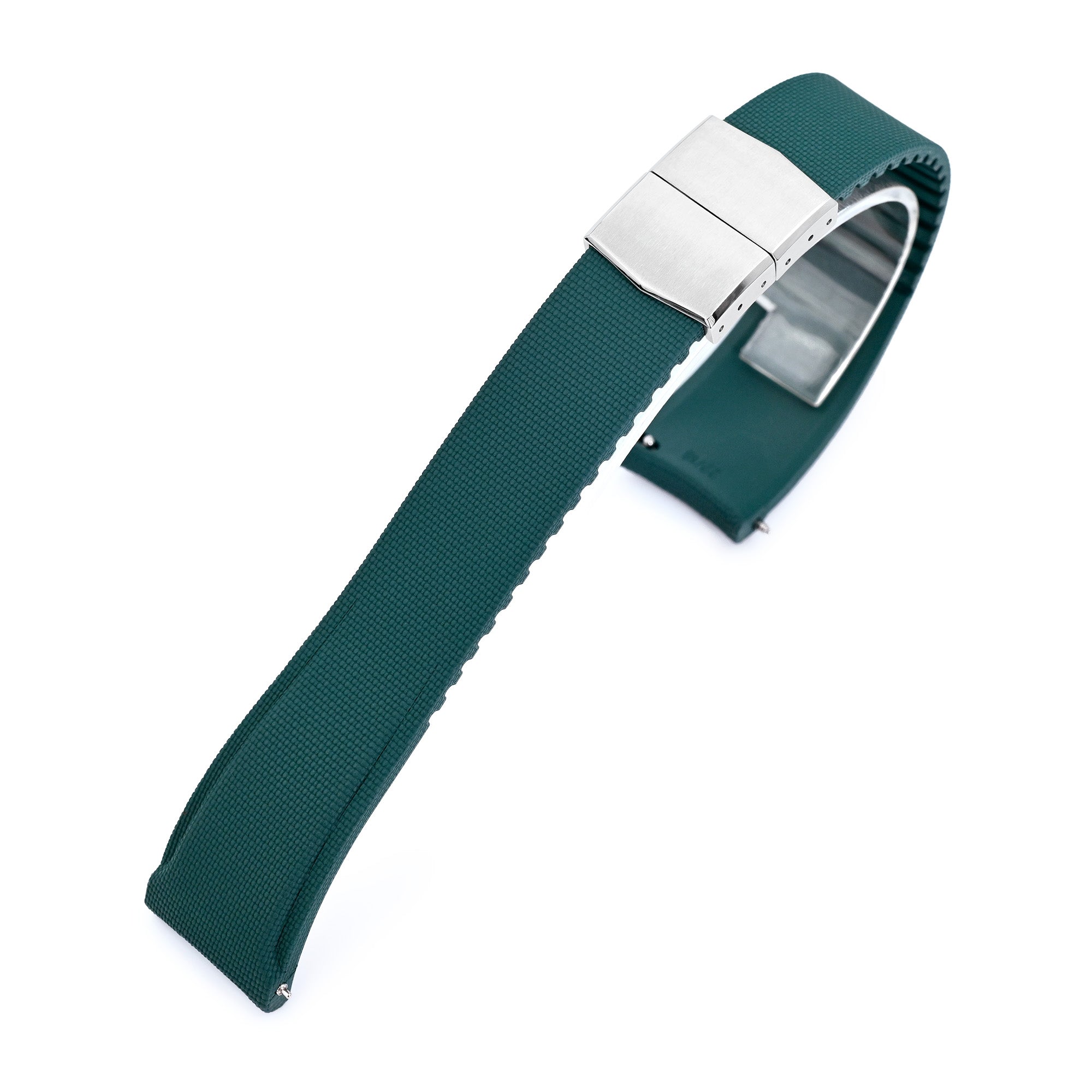 FKM40 Quick Release Butterfly Deployment FKM Watch Strap | Strapcode