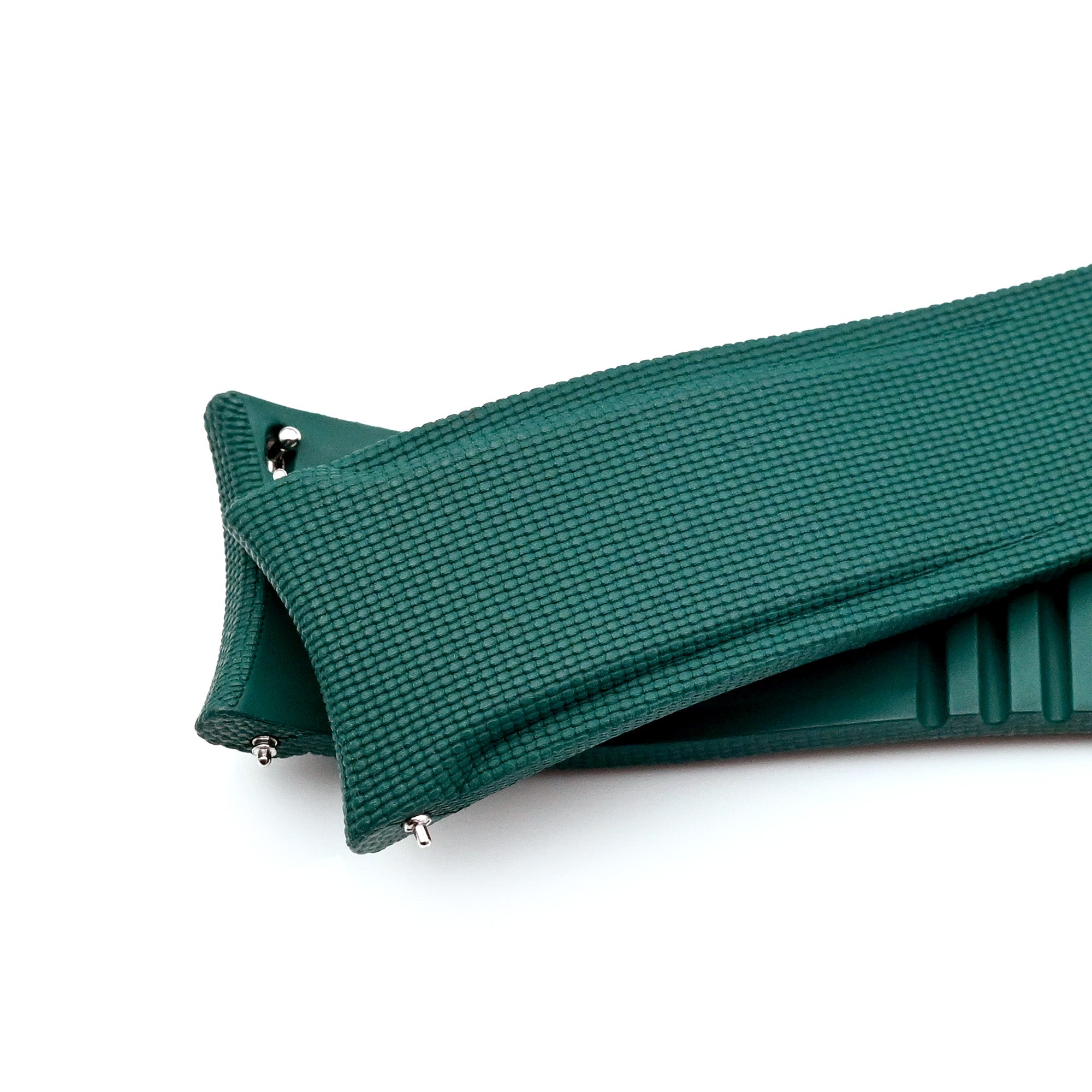 FKM40 Quick Release Butterfly Deployment FKM Watch Strap | Strapcode