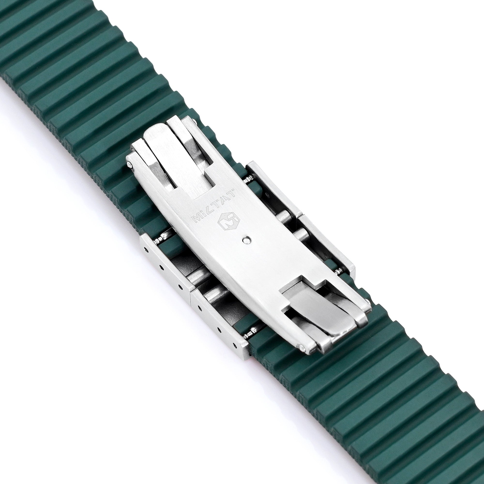 FKM40 Quick Release Butterfly Deployment FKM Watch Strap | Strapcode