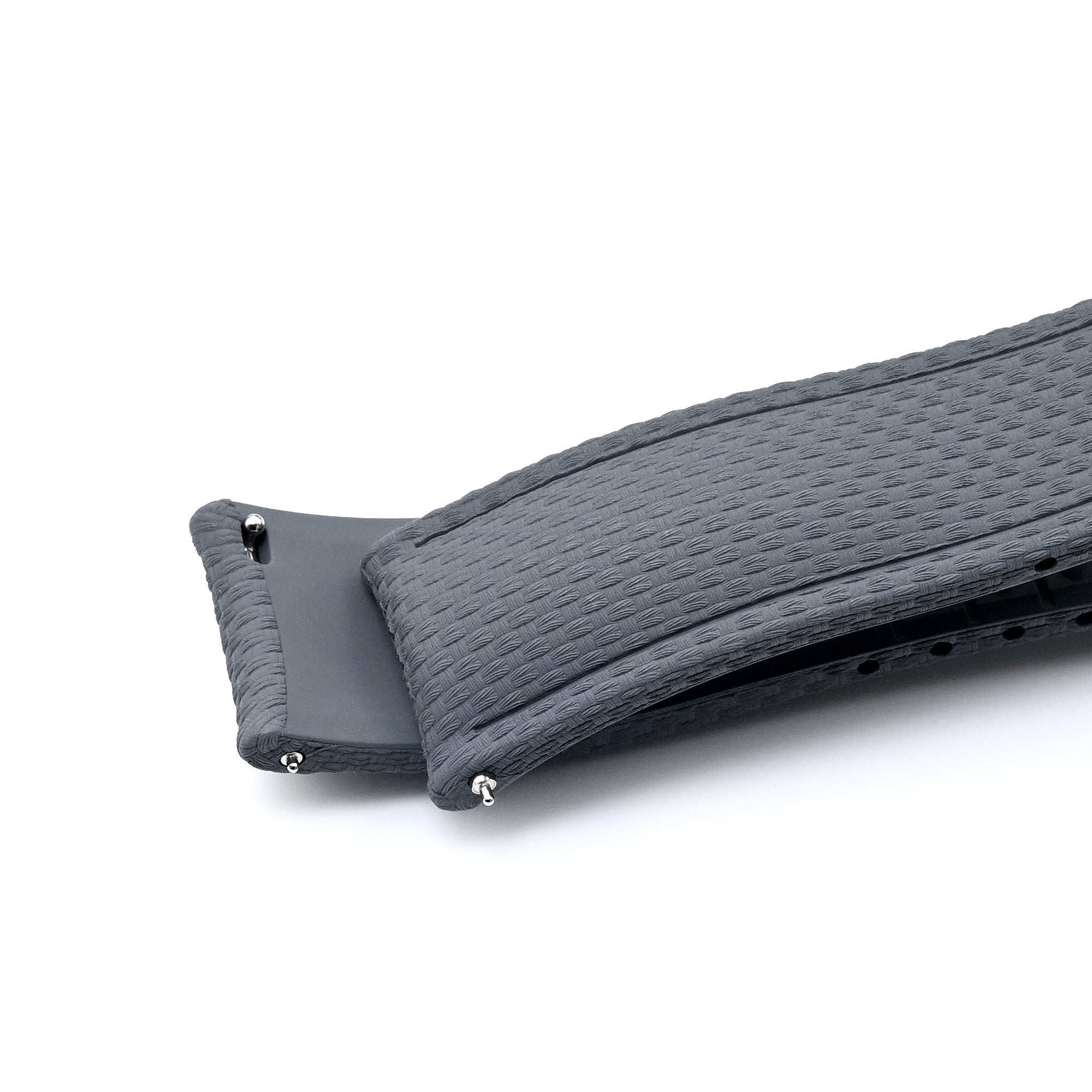 FKM41 Quick Release Butterfly Deployment FKM Watch Strap | Strapcode