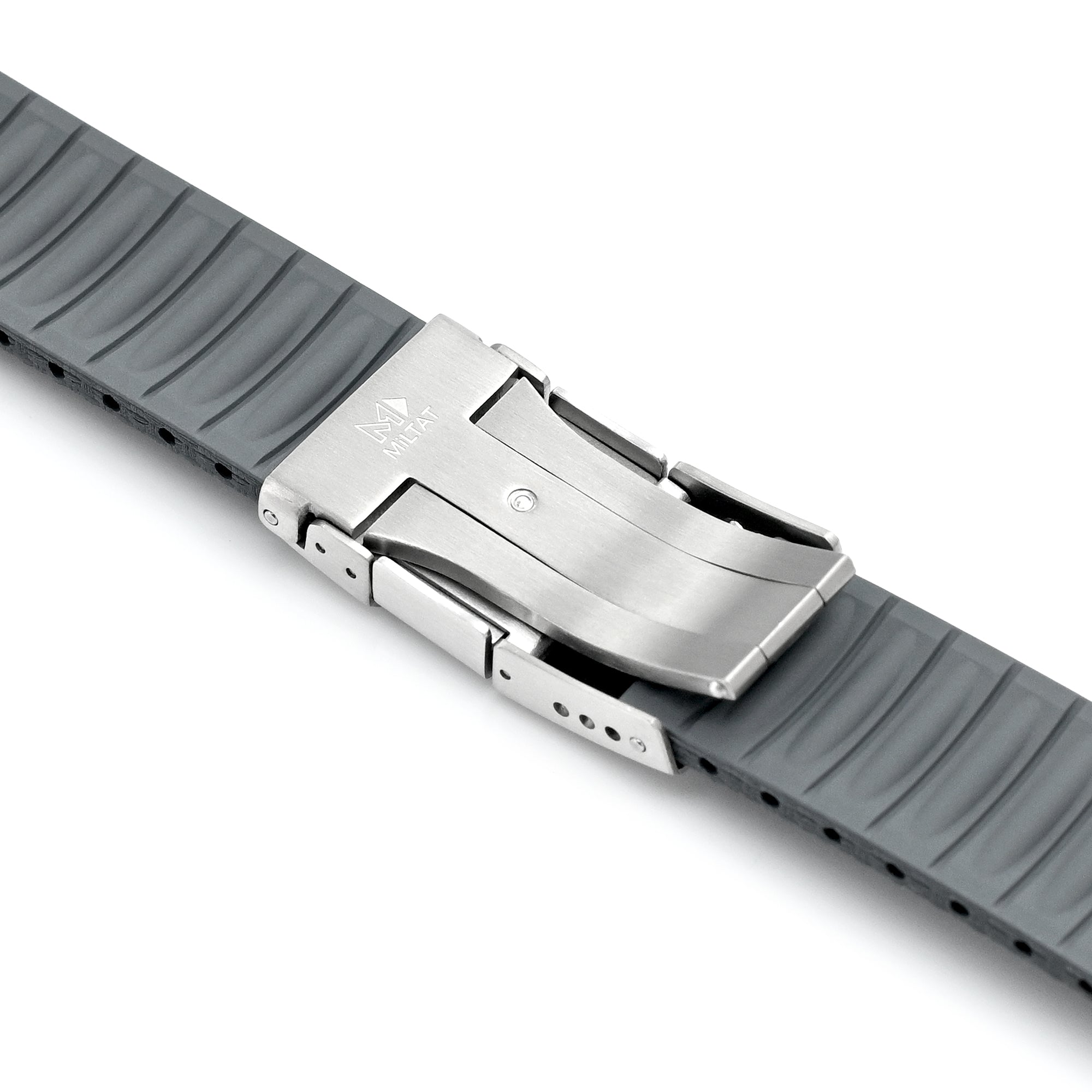 FKM41 Quick Release Titanium Slinea Clasp FKM Watch Strap | Strapcode