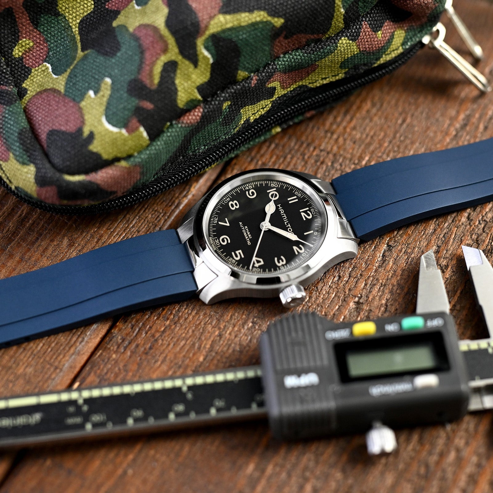 Hamilton Khaki Field 38mm Murph Auto H70605731 Strapcode watch bands