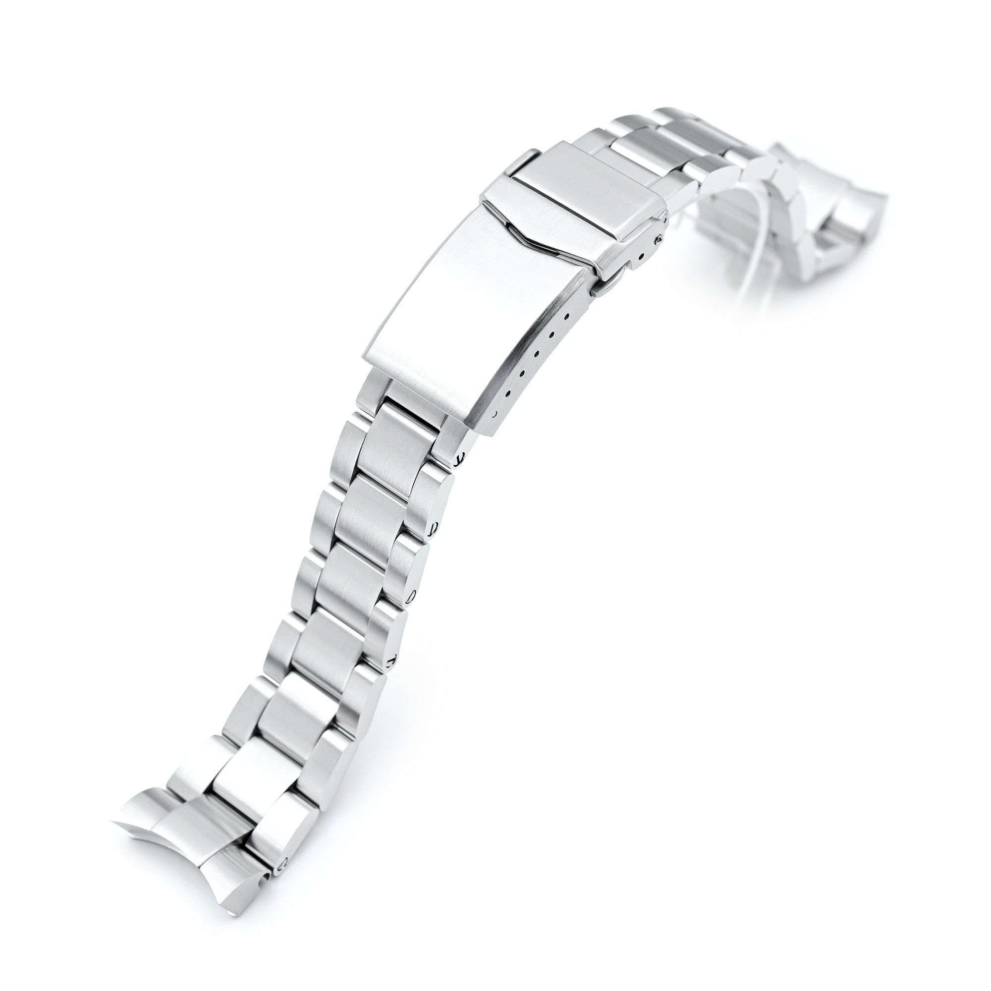 Banda da orologio da 20 mm per orologi per boyer per TUD BB58, tira a V spazzolato in acciaio inossidabile 316L