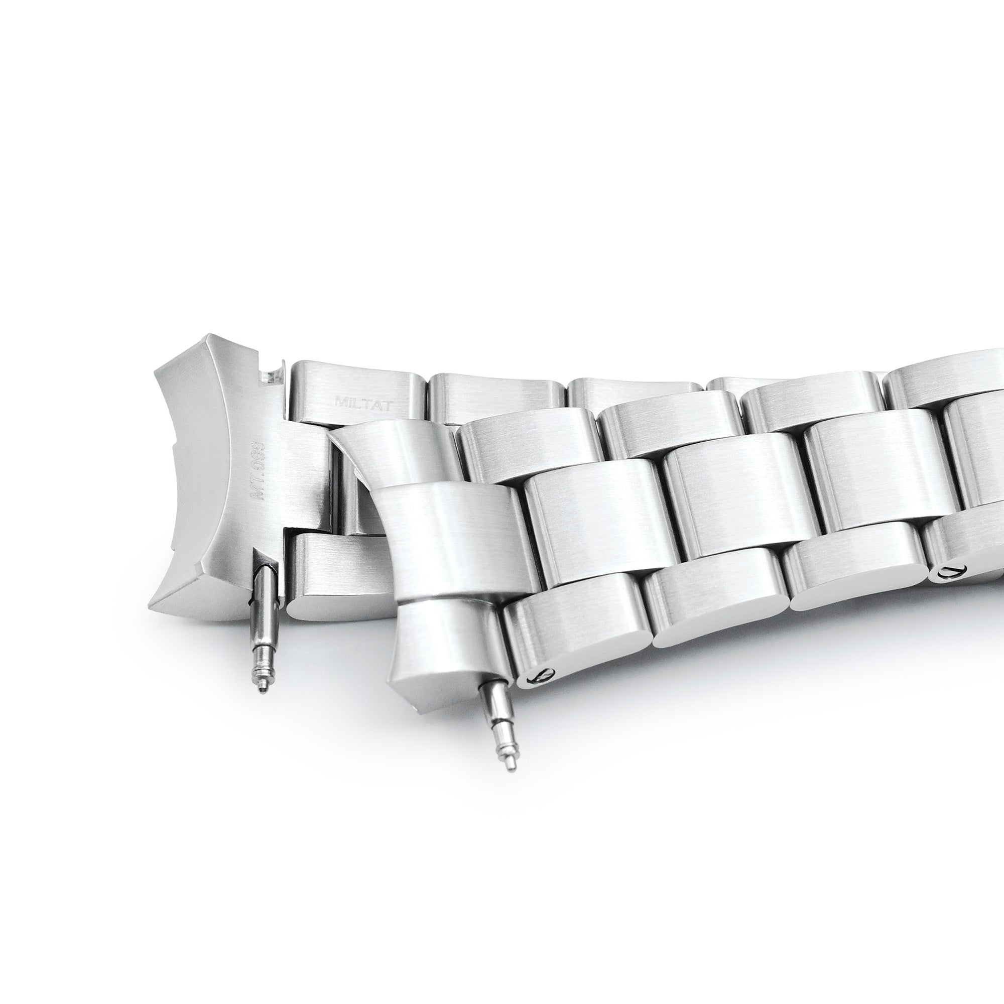 Banda da orologio da 20 mm per orologi per boyer per TUD BB58, tira a V spazzolato in acciaio inossidabile 316L