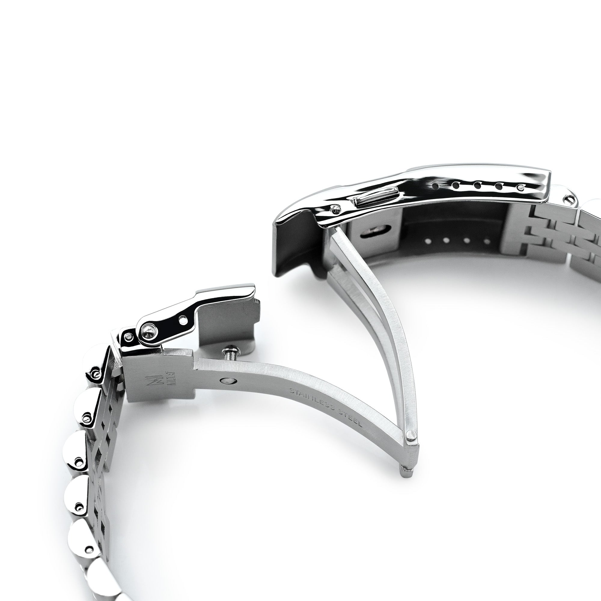 Orient Mako 40 Curved End Super-J Louis Watch Bands | Strapcode