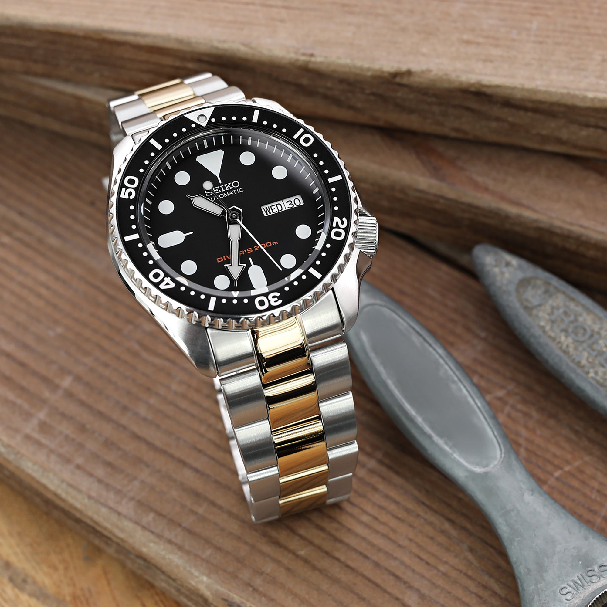 Seiko SKX007 SKX009 Curved End O Boyer Watch Bands | Strapcode