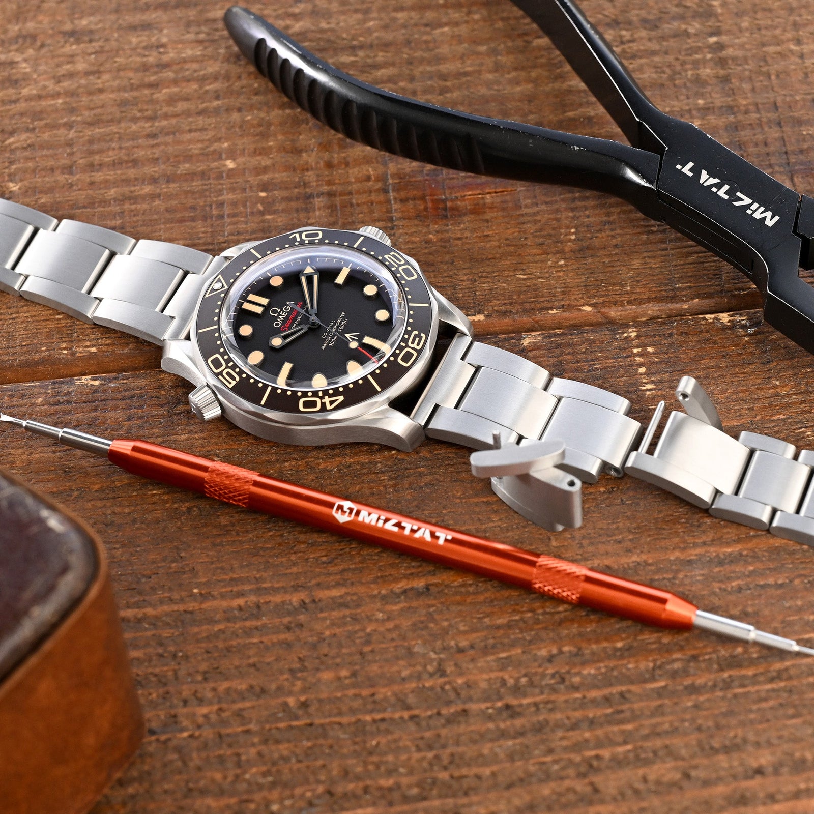 Omega Seamaster Diver 300M Co-Axial Master Chronometer 42MM Ref. 210.30.42.20.01.001 Strapcode watch bands