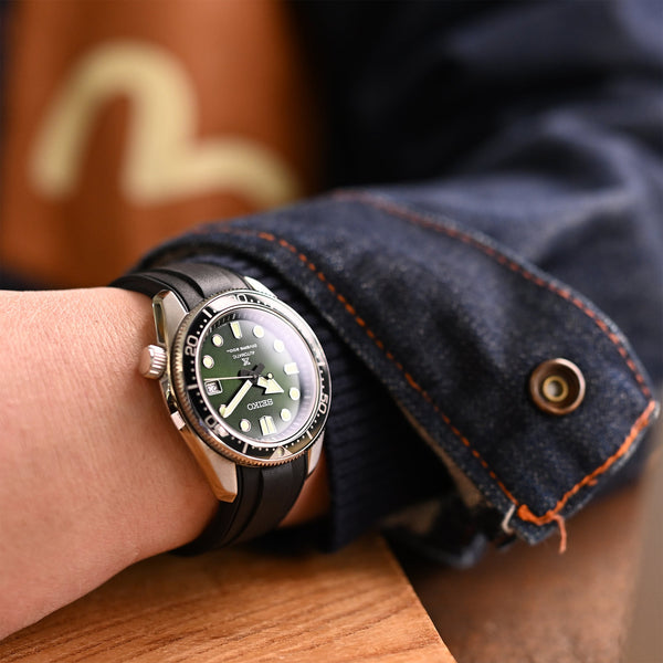 StrapxPro SBX2B Birbing Strap per Seiko Prospex MM200 Strapcode