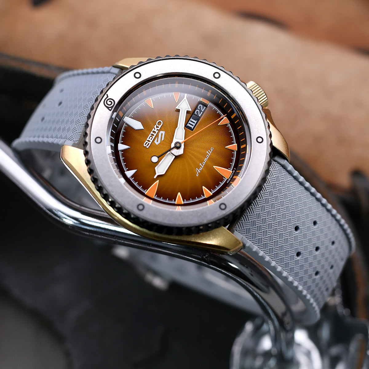 高い品質 Band， Tropic Light Strap) Rubber Watch (Dive Band， Rubber (Dive Watch  (20mm， Grey) Watch Strap) (20mm， Light Grey)