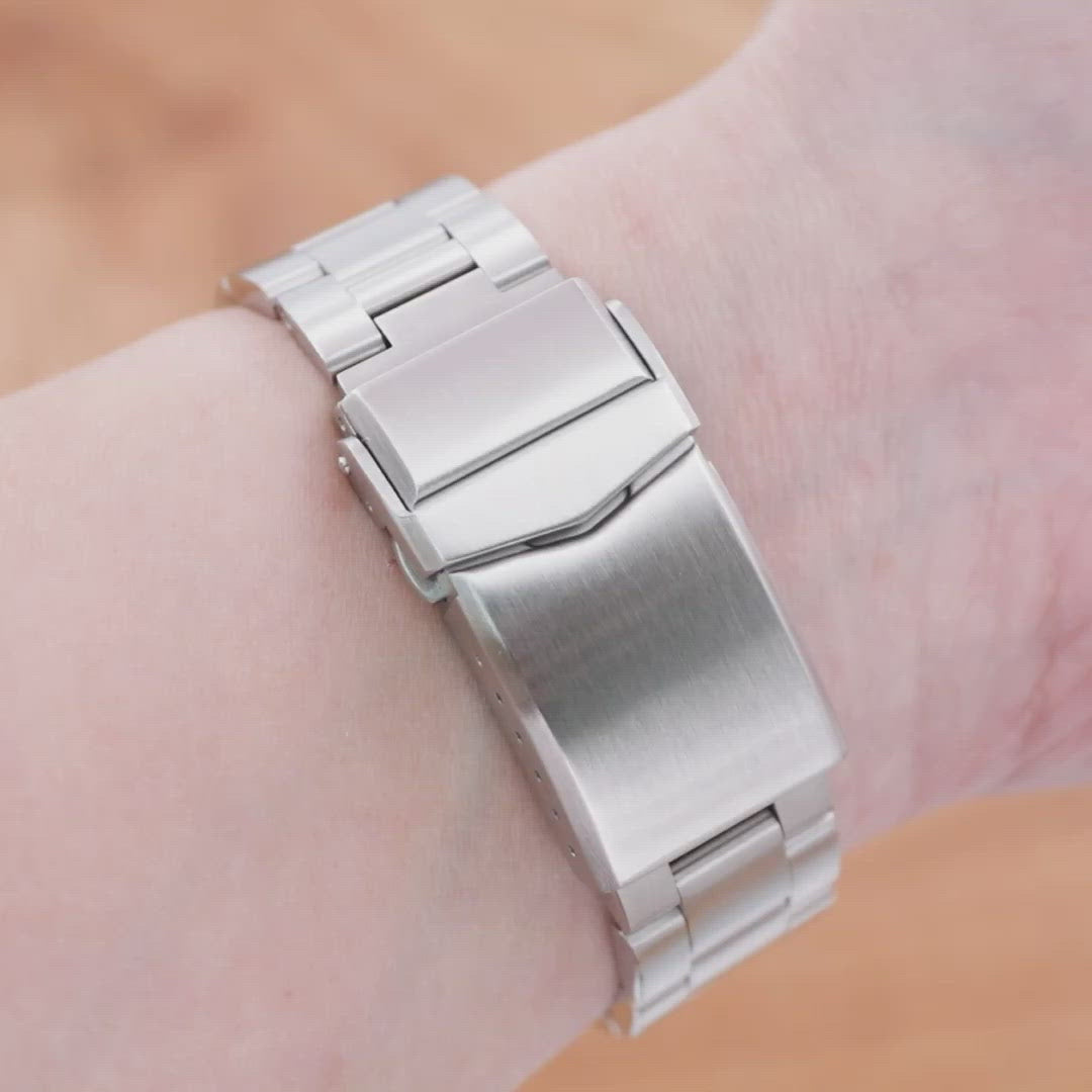 20mm Super-O Boyer Stainless Steel Bracelet for Seiko Mini Turtle