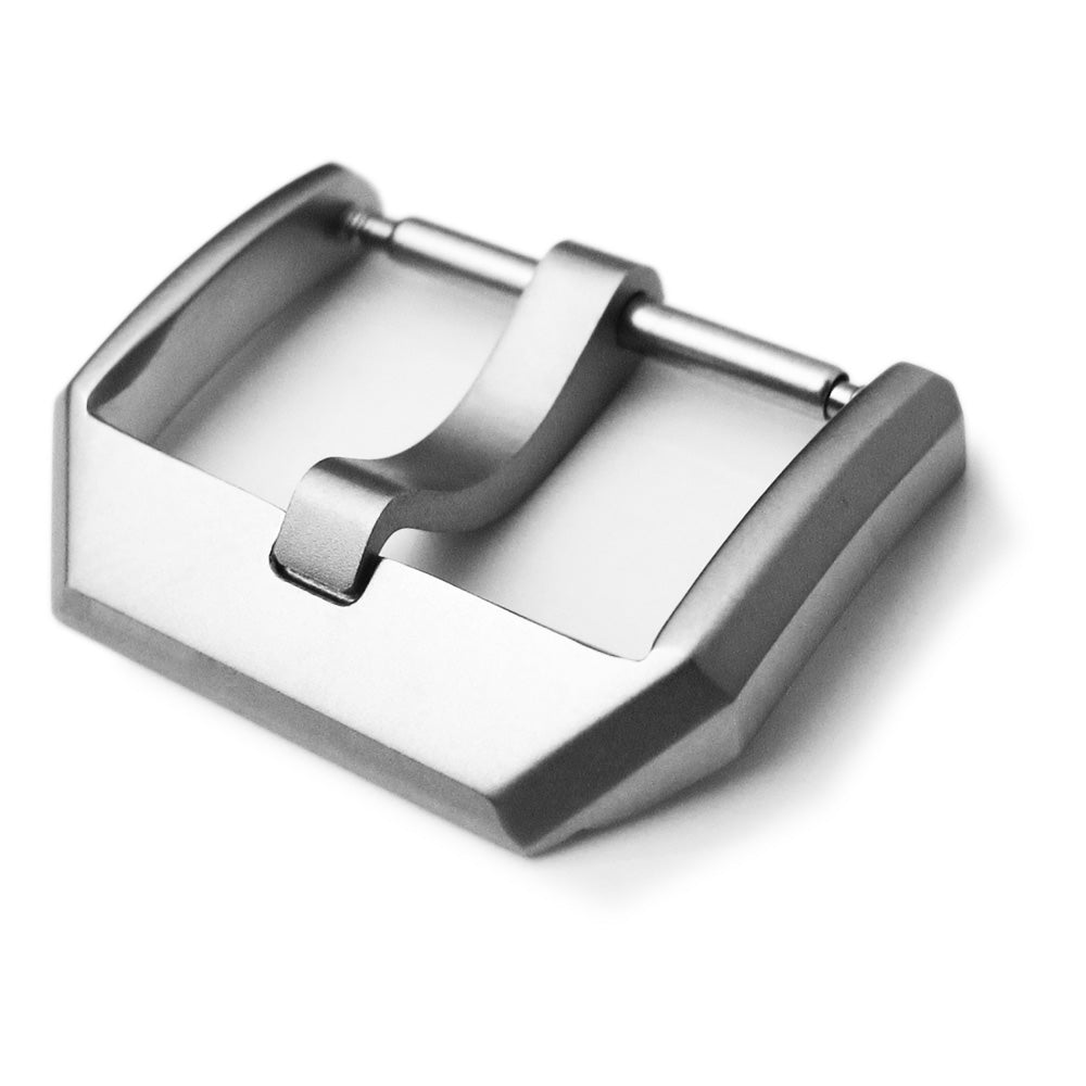 18mm 20mm Top Quality Stainless Steel 316L Spring Bar type 3mm-Tongue Buckle Sandblasted Strapcode Buckles