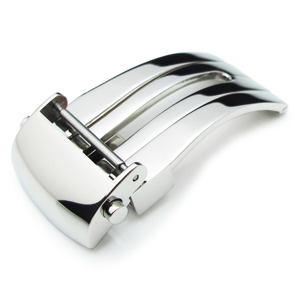 18mm 20mm Stainless Steel Deployant Clasp for Watch Straps StrapCode