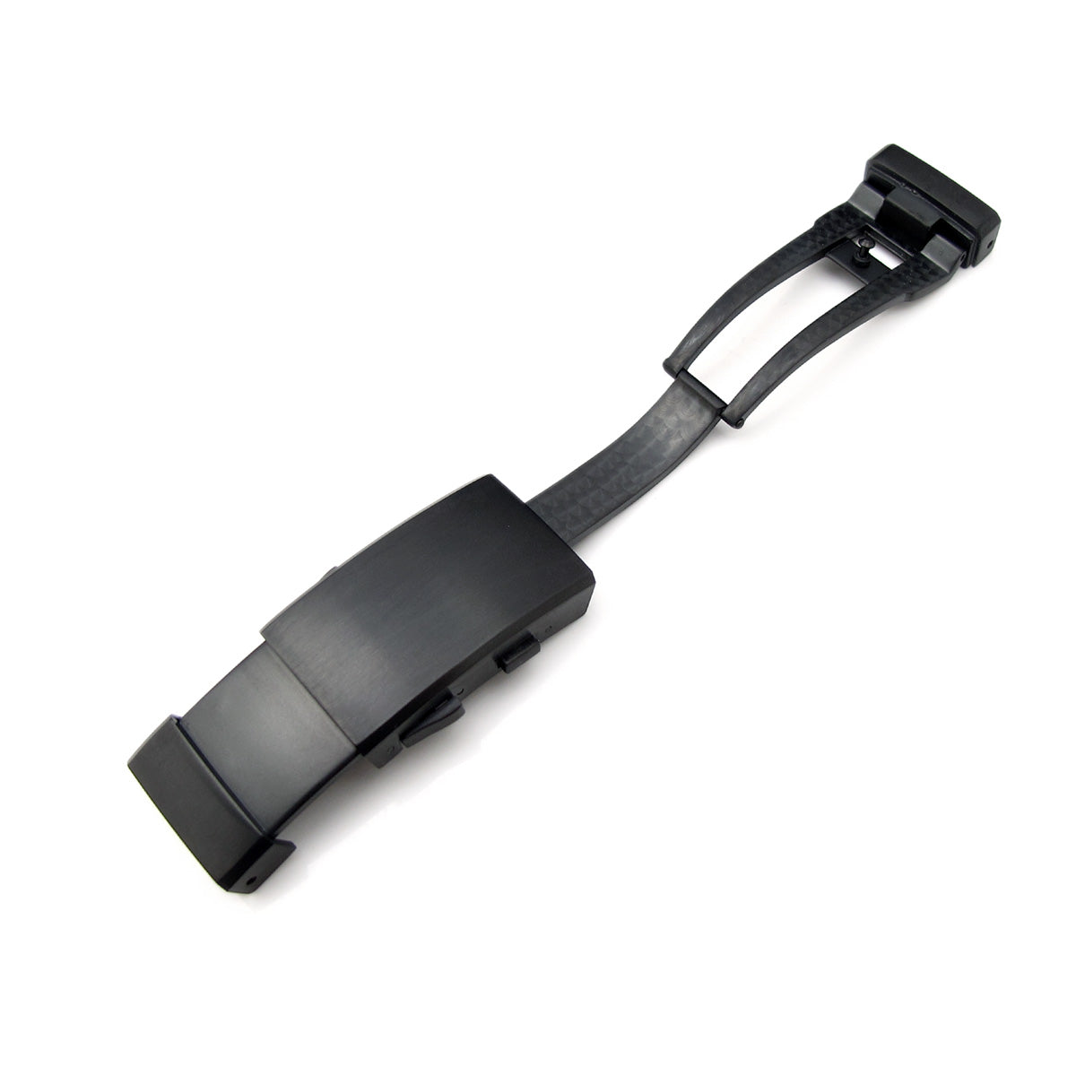 18mm 20mm or 22mm 316L Stainless Steel Wetsuit Ratchet Buckle Button Control diver extension clasp PVD Black Strapcode Buckles