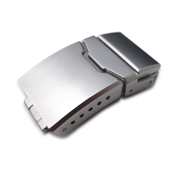 18mm, 20mm, 22mm or 24mm Stainless Steel Chamfer double locks
