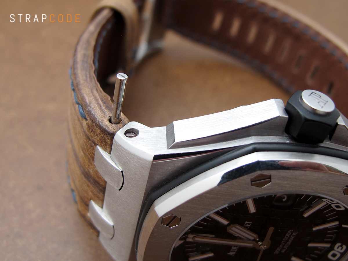 Stainless Steel Bracelet Royal Oak Offshore Strap Screw-in Lug