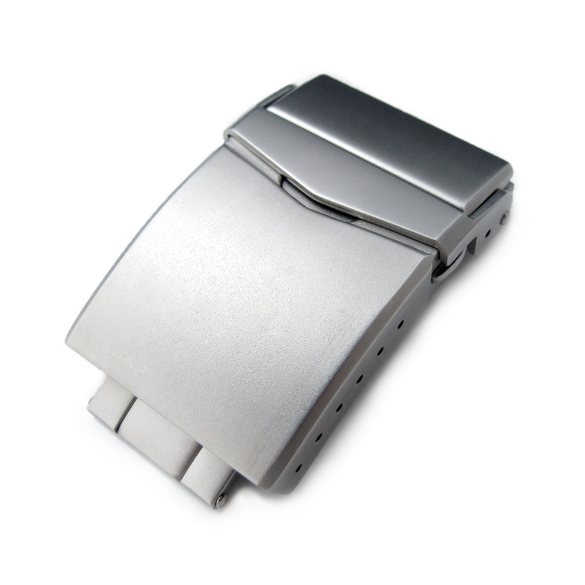 20mm, 22mm Stainless Steel V Clasp Double Lock Button Diver Buckle, Sa ...