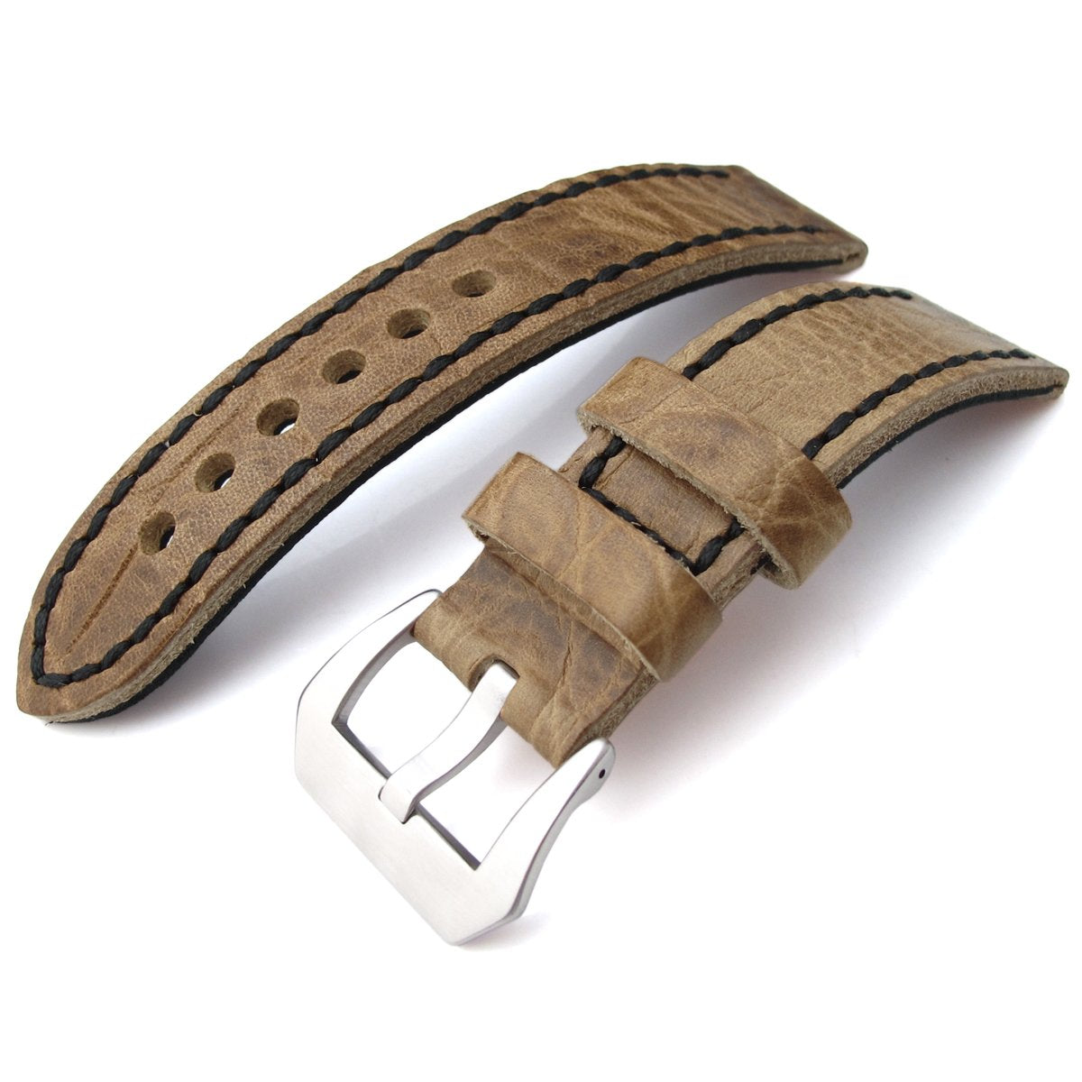 Watch Strap - Oak & Honey Leather Goods