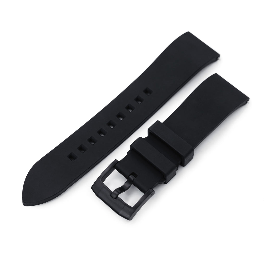 mtd0007 flk000876 ゴム Seiko Turtle Crafter Blue Fitted Curved End Rubber Straps