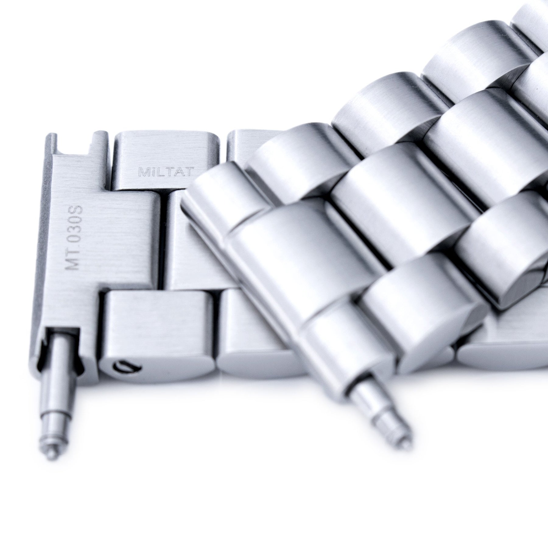 20mm Endmill Stainless Steel Watch Band Straight End | StrapCode
