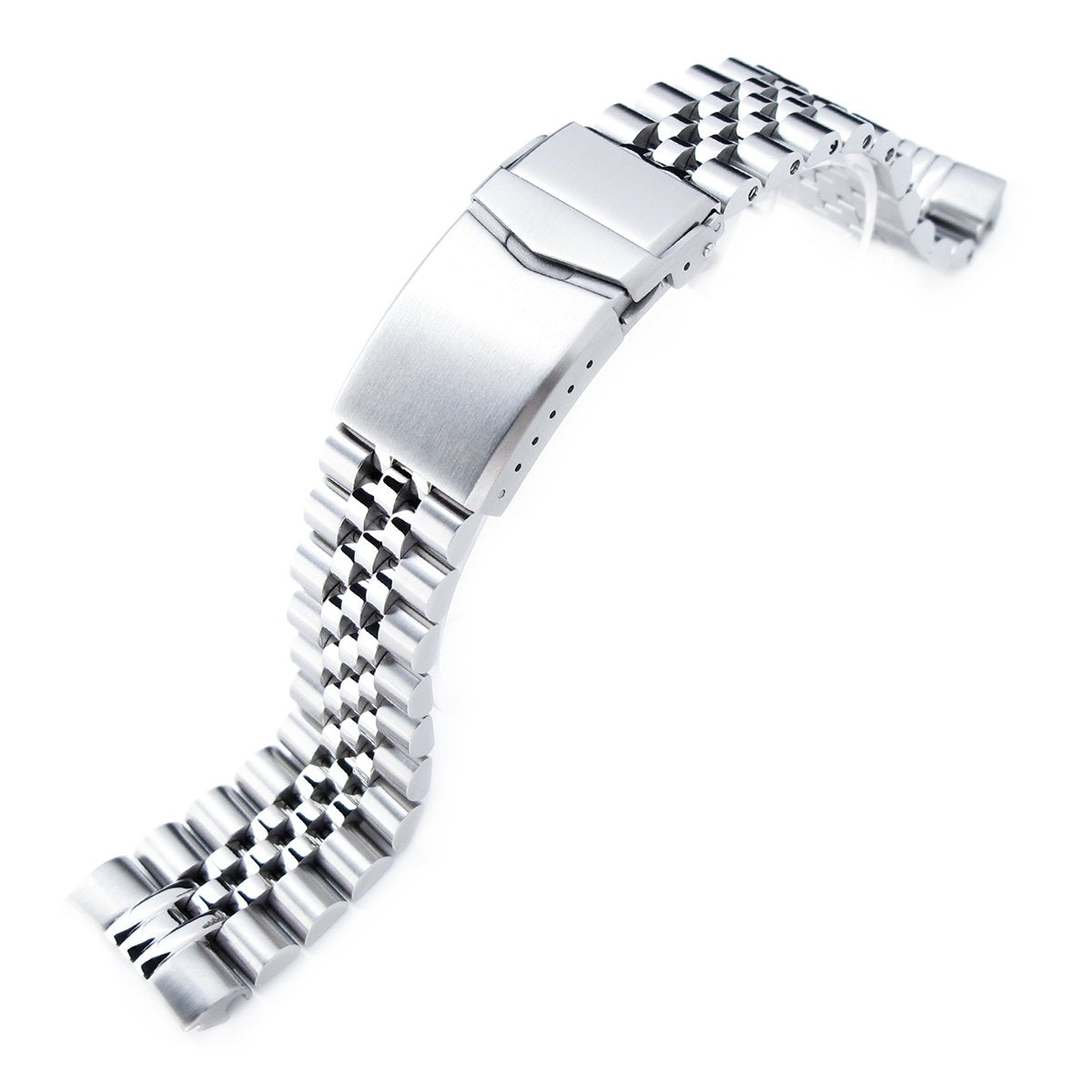 22mm Super-J Louis Metal Watch Band for Seiko New Turtles SRP777 SRPA21 Brushed