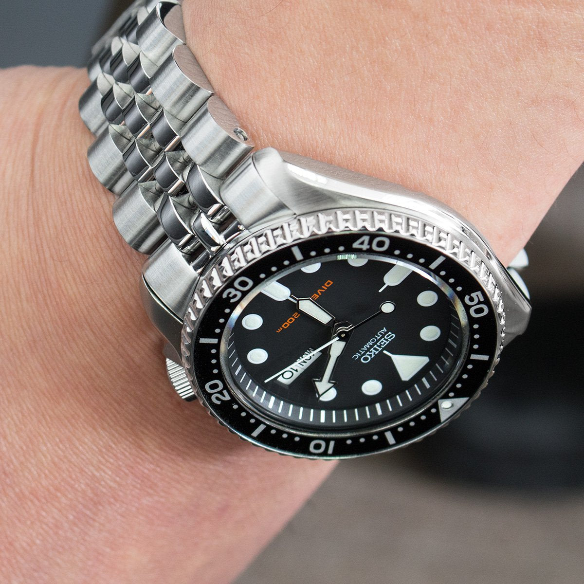 Seiko SKX007 SKX009 Curved End Angus-J Louis Bracelet | Strapcode