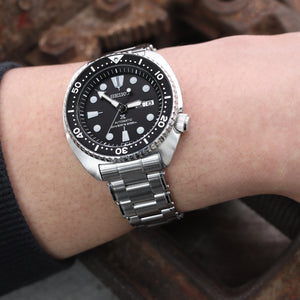 Seiko Mod new Turtles SRP777 Curved End O Boyer Bracelet