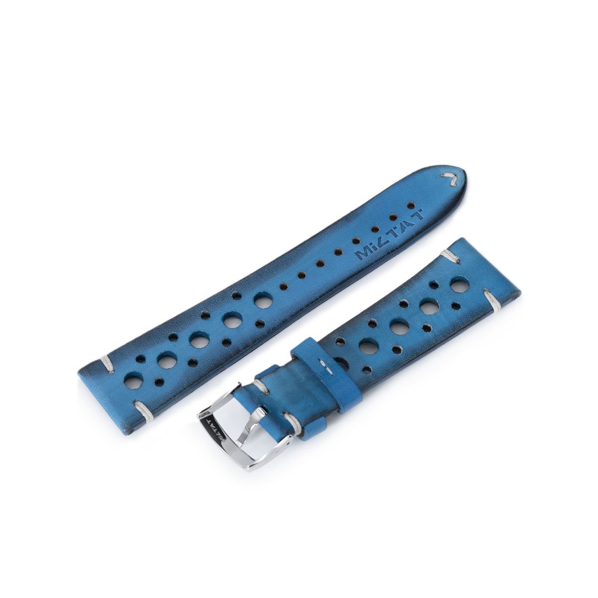 RARE Swiss Military White/Blue Panda Dial Quartz Chronograph