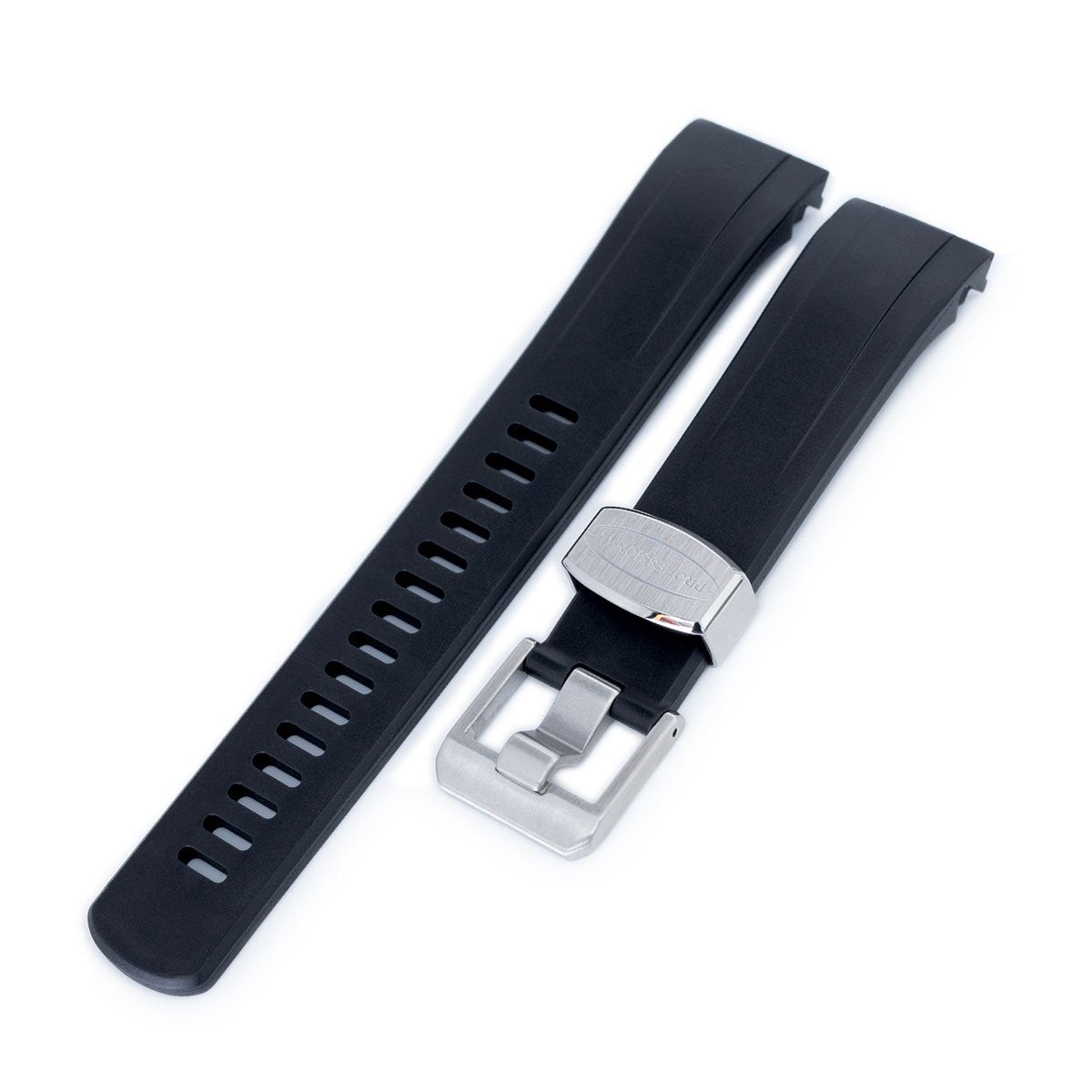 Seiko Compatible Black Military Style Nylon Strap 22mm Replacement Watch Band #6061