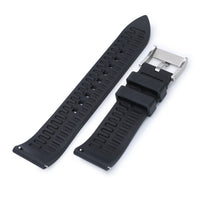 Good Affordable Rubber 24 mm Watch Band Replacement R3251272115_K0021681 main image 1