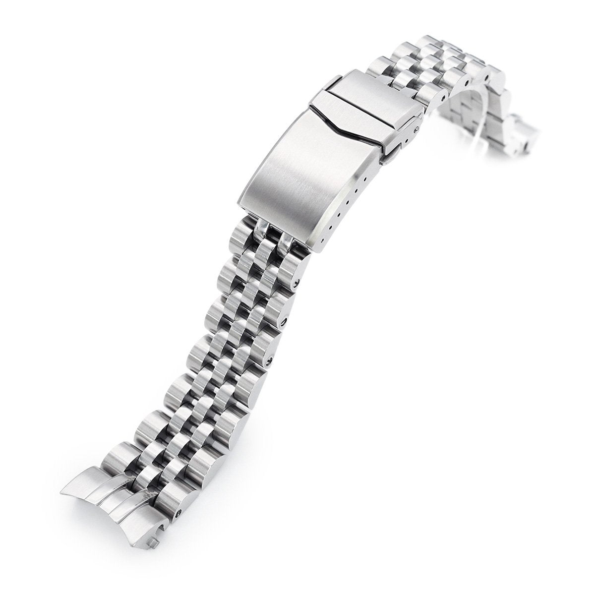 Beyond the Vintage Angus Louis Watch Bracelet for TUD Tiger 79280 in Brushed V-Clasp Strapcode Watch Bands