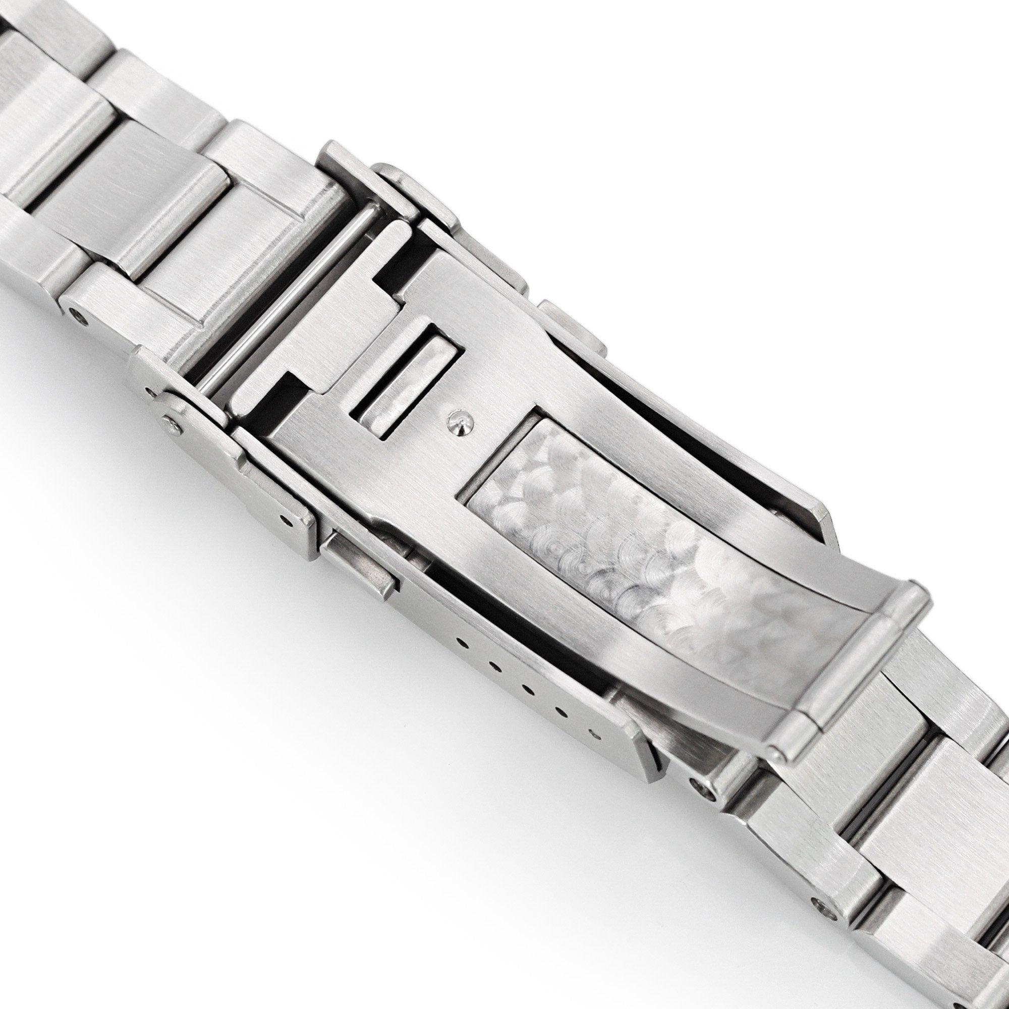 20mm Super-O Boyer 316L Stainless Steel Watch Bracelet for TUD BB58 Brushed Turning Clasp Strapcode Watch Bands