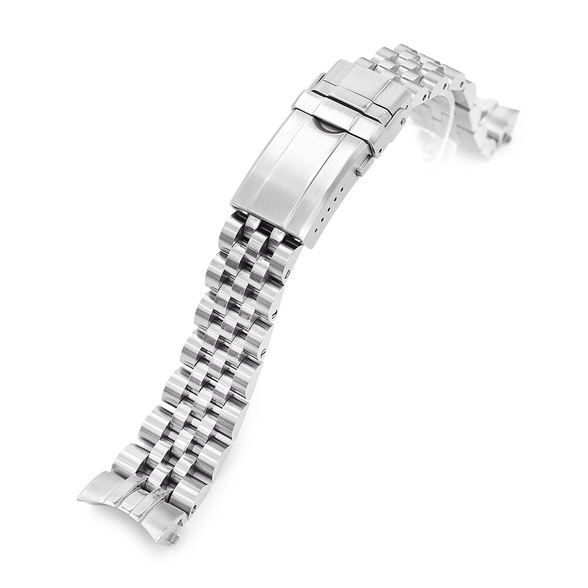 Beyond the Vintage Angus Louis Watch Bracelet for TUD Tiger 79280 Raw Polished Turning Clasp Strapcode Watch Bands