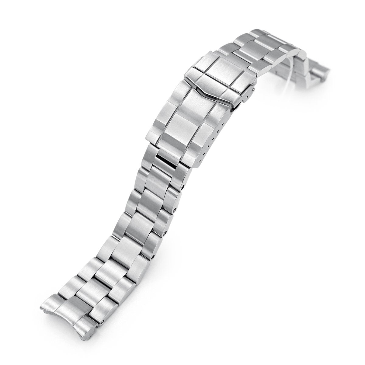 20mm Super-O Boyer 316L Stainless Steel Watch Bracelet for Seiko Mini Turtles SRPC35 SUB Clasp Brushed Strapcode Watch Bands