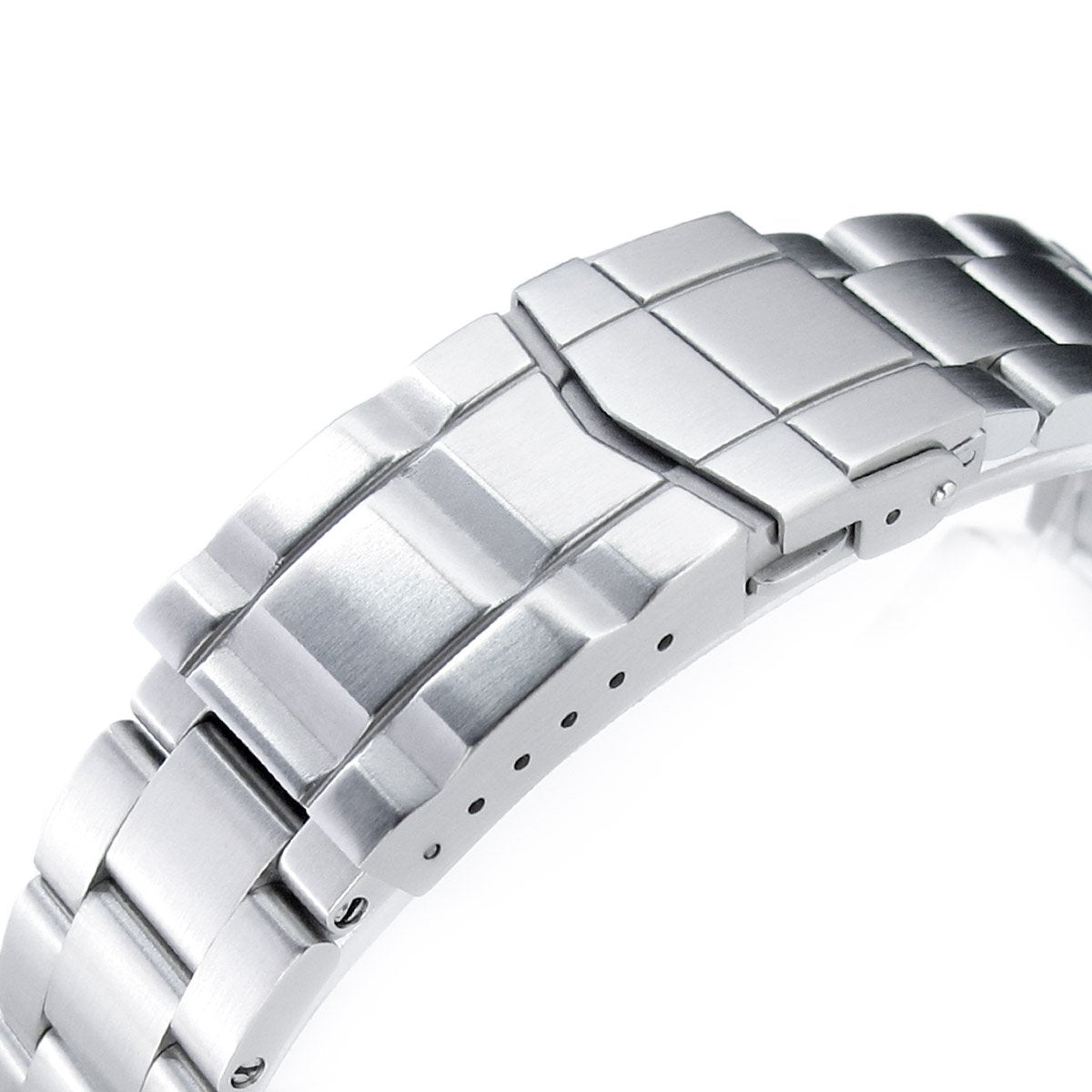 20mm Super-O Boyer 316L Stainless Steel Watch Bracelet for Seiko Mini Turtles SRPC35 SUB Clasp Brushed Strapcode Watch Bands
