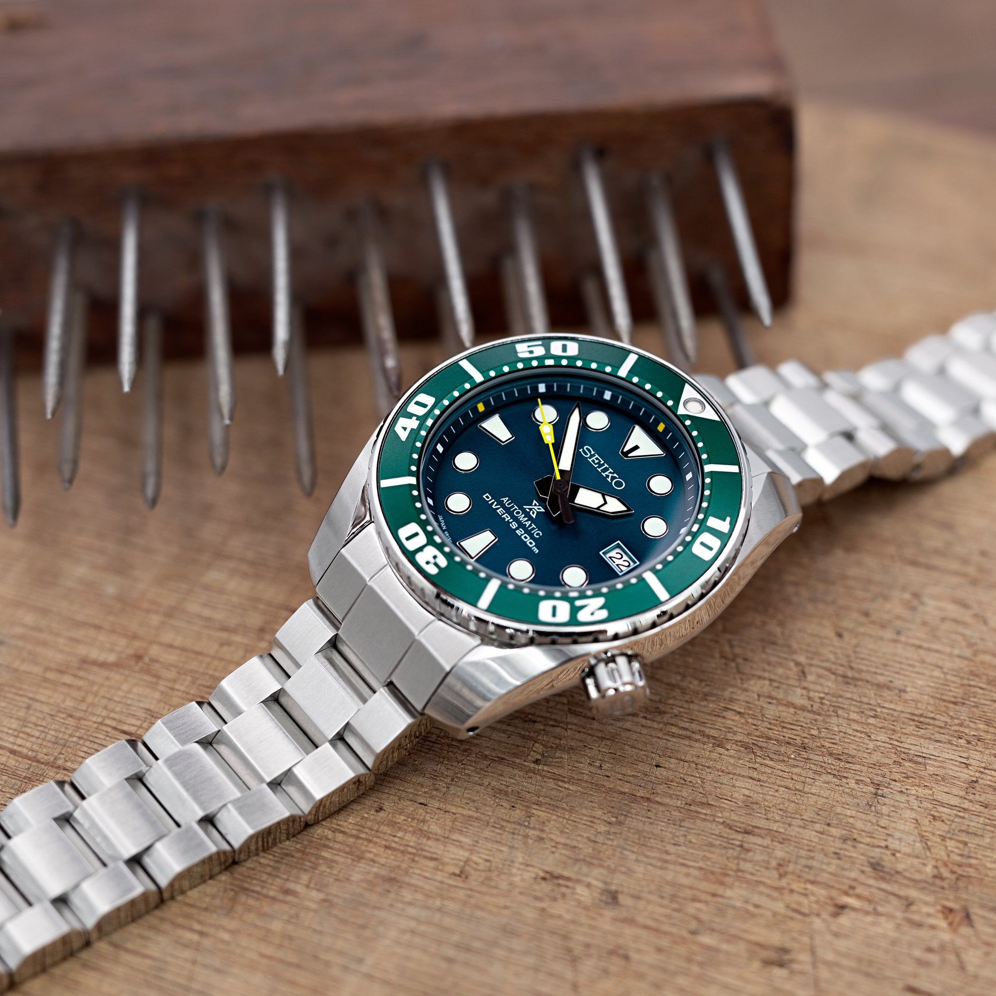 Strapcode Hexad Bracelet for Seiko Samurai Luxury Watches on Carousell