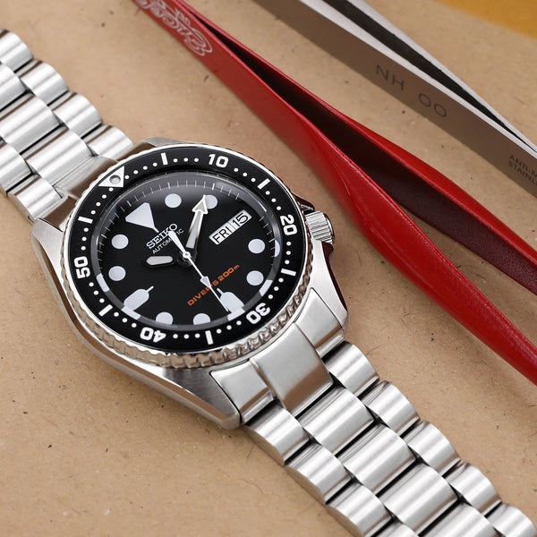 Seiko] SKX-013 on Miltat bracelet : r/Watches