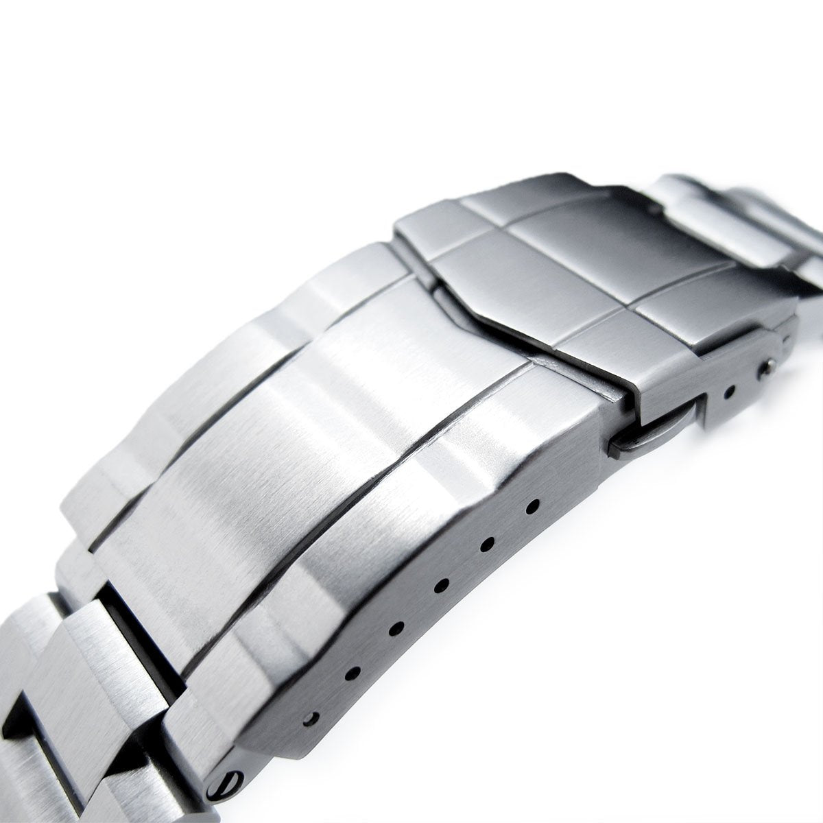 22mm Hexad 316L Stainless Steel Watch Band for Seiko Samurai SRPB51 SUB Diver Clasp Strapcode Watch Bands