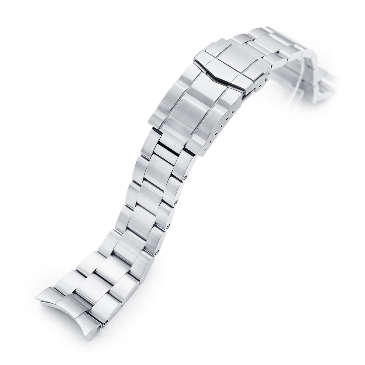22mm Super-O Boyer 316L Stainless Steel Watch Bracelet for Orient Kamasu Brushed SUB Clasp Strapcode Watch Bands