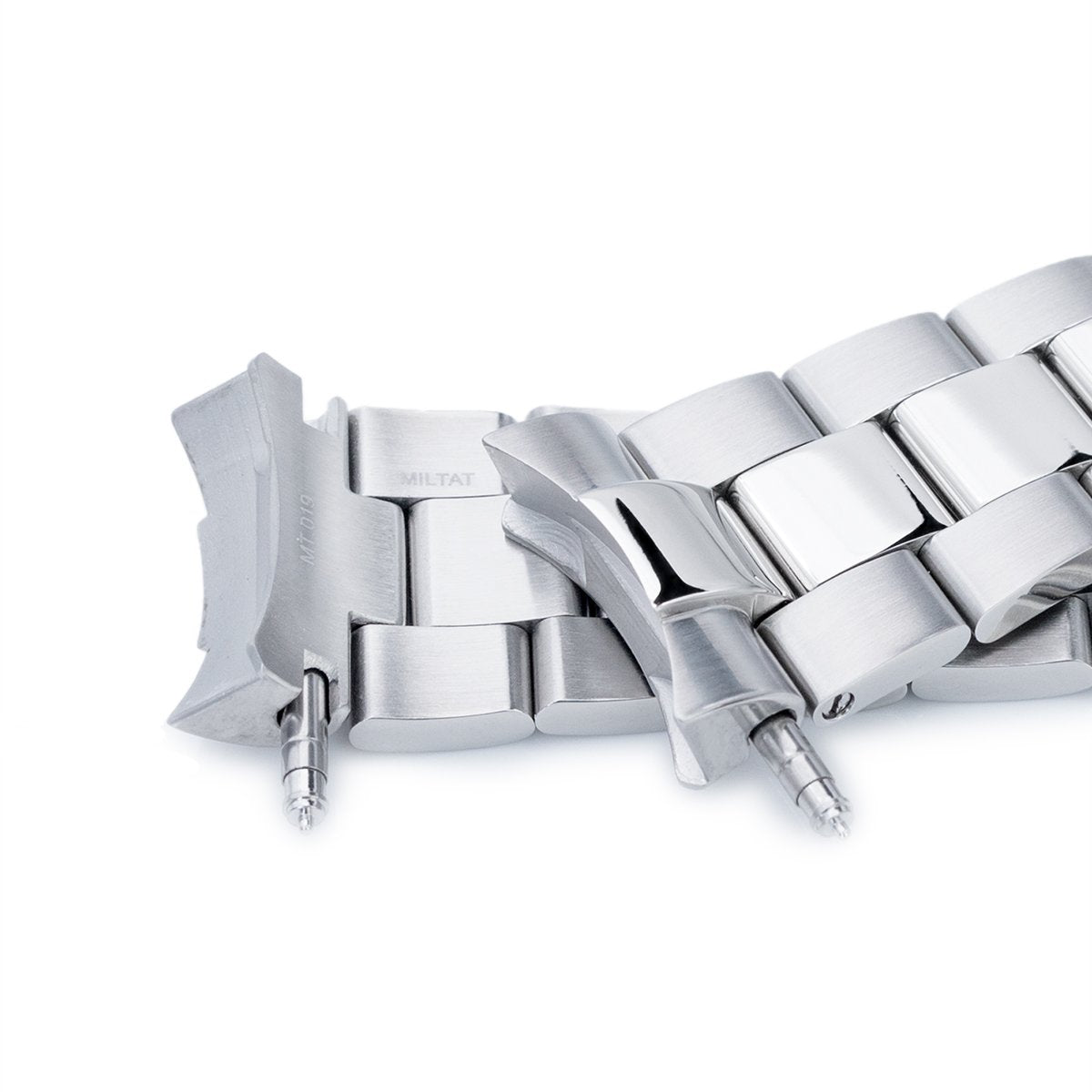 22mm Super-O Boyer watch band for SEIKO Diver SKX007 009 011 Brushed &amp; Polished SUB Clasp Strapcode Watch Bands