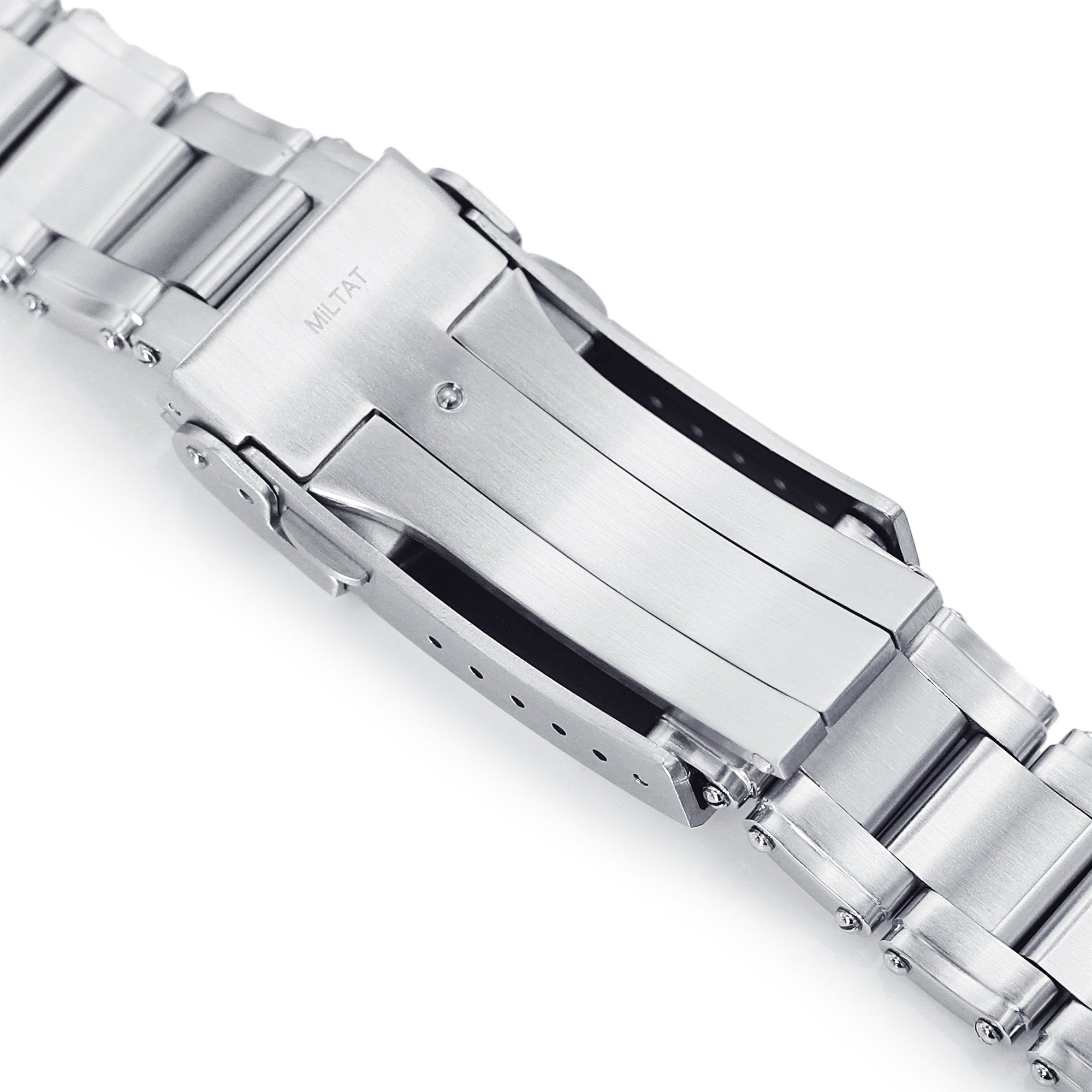 22mm Metabind 316L Stainless Steel Watch Bracelet for TUD BB 79230 Brushed and Polished V-Clasp Strapcode Watch Bands