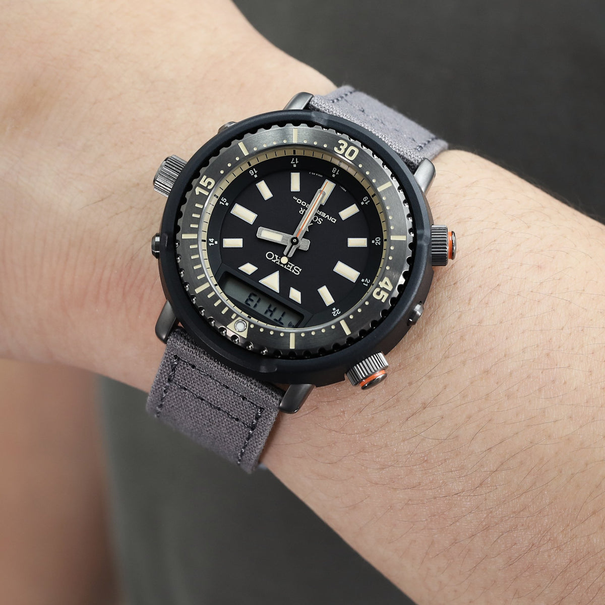 Seiko SNJ029 Prospex Street Series &#39;Urban Safari Arnie&#39; Divers Watch Strapcode Watch Bands