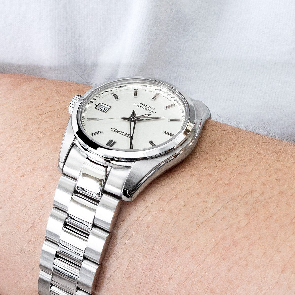 SEIKO SARB035 END CURVED O BANDAGGIO DI ORDAGGIO Strapcode