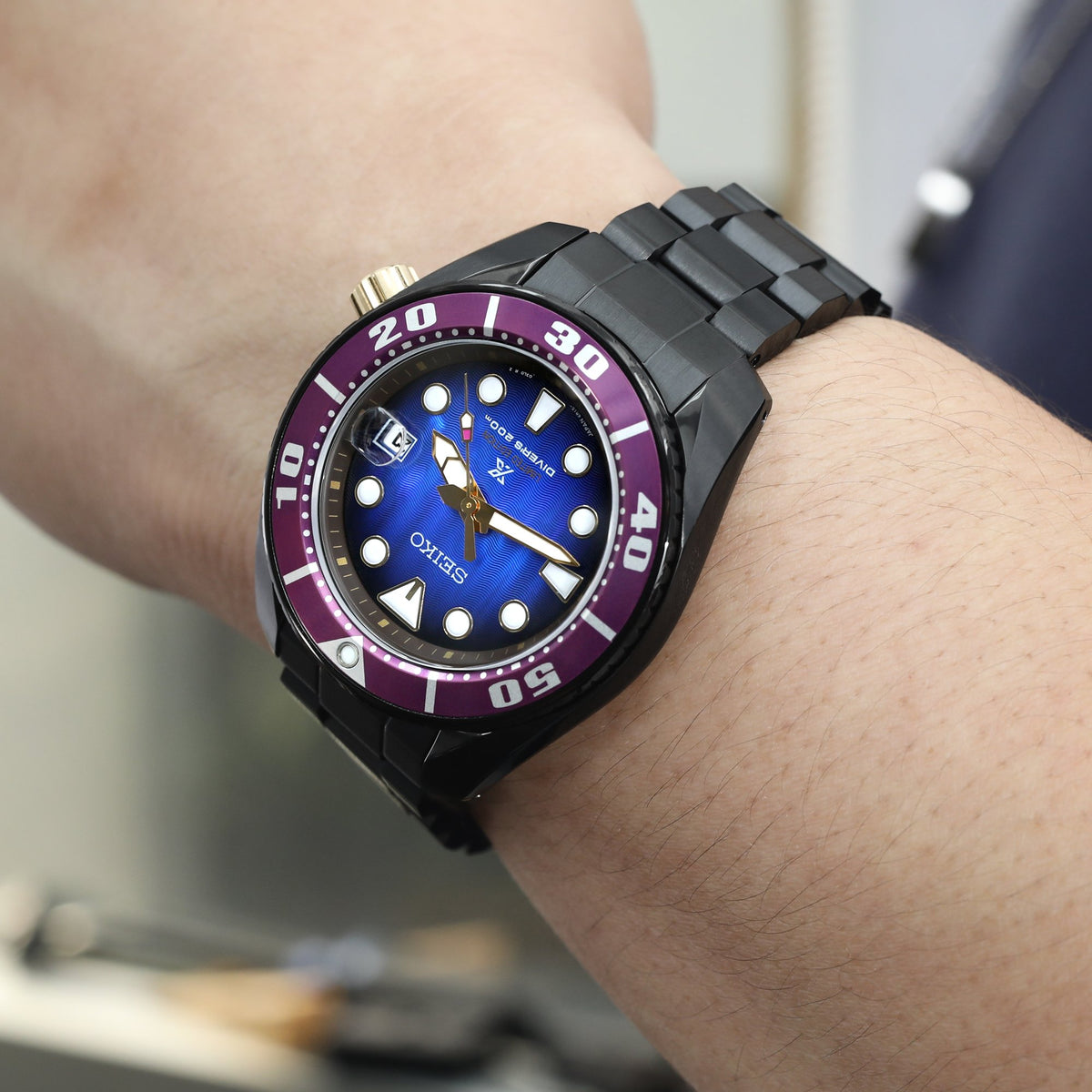 Seiko Sumo SBDC001 Curved End Hexad Watch Bands | Strapcode