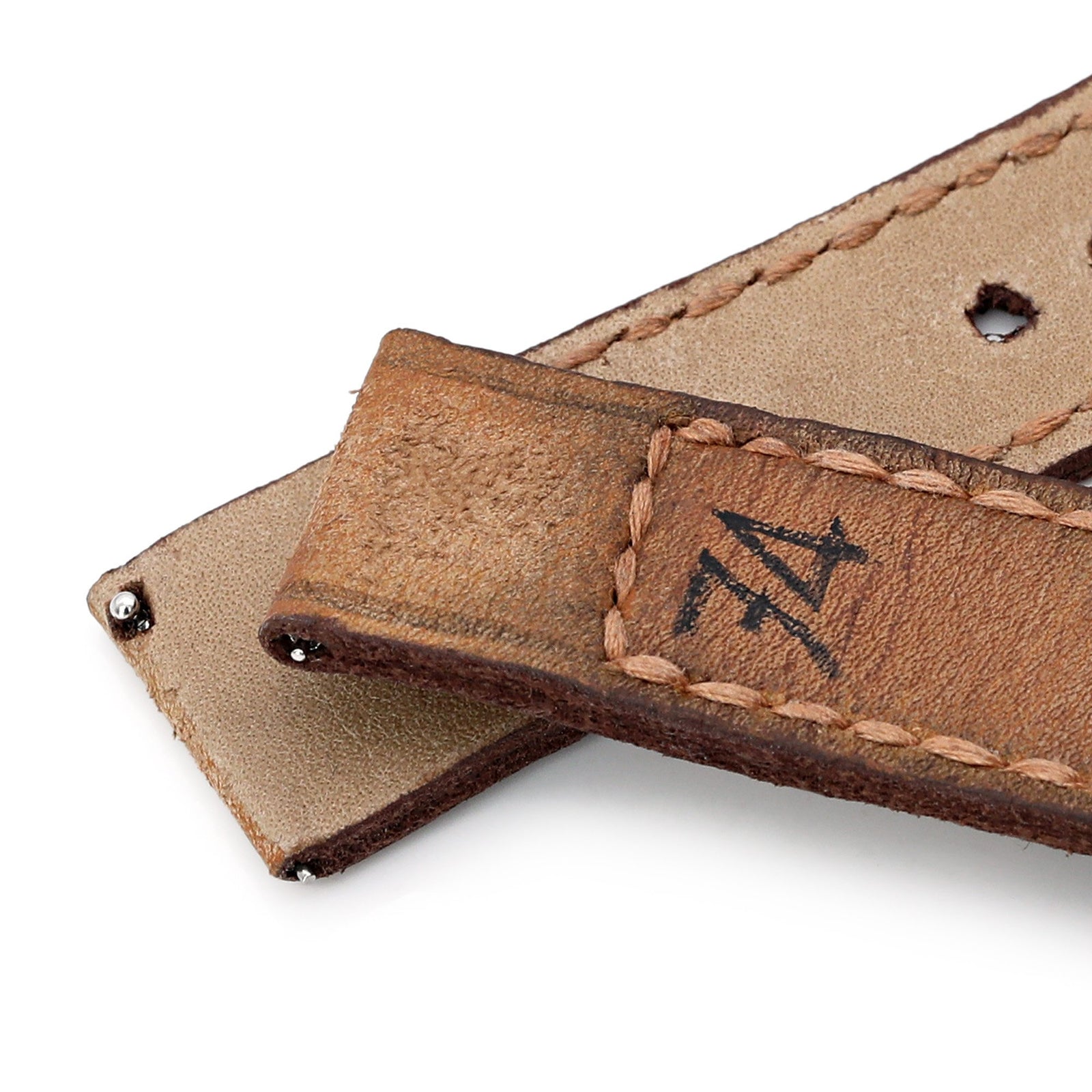 Gunny X MT '74' Brown Handmade Quick Release Watchband
