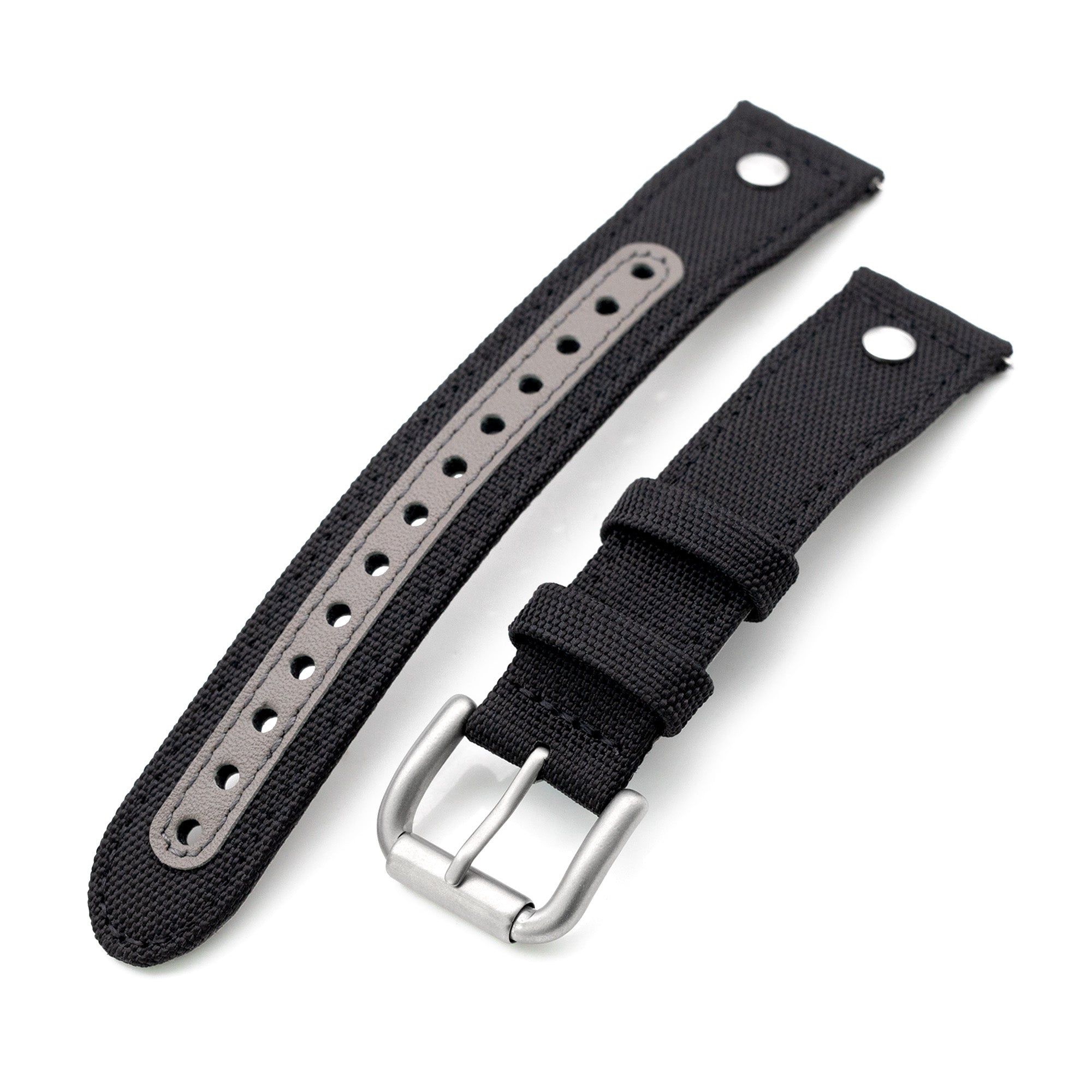 The AAF Black Strap by HAVESTON Straps Strapcode Watch Bands