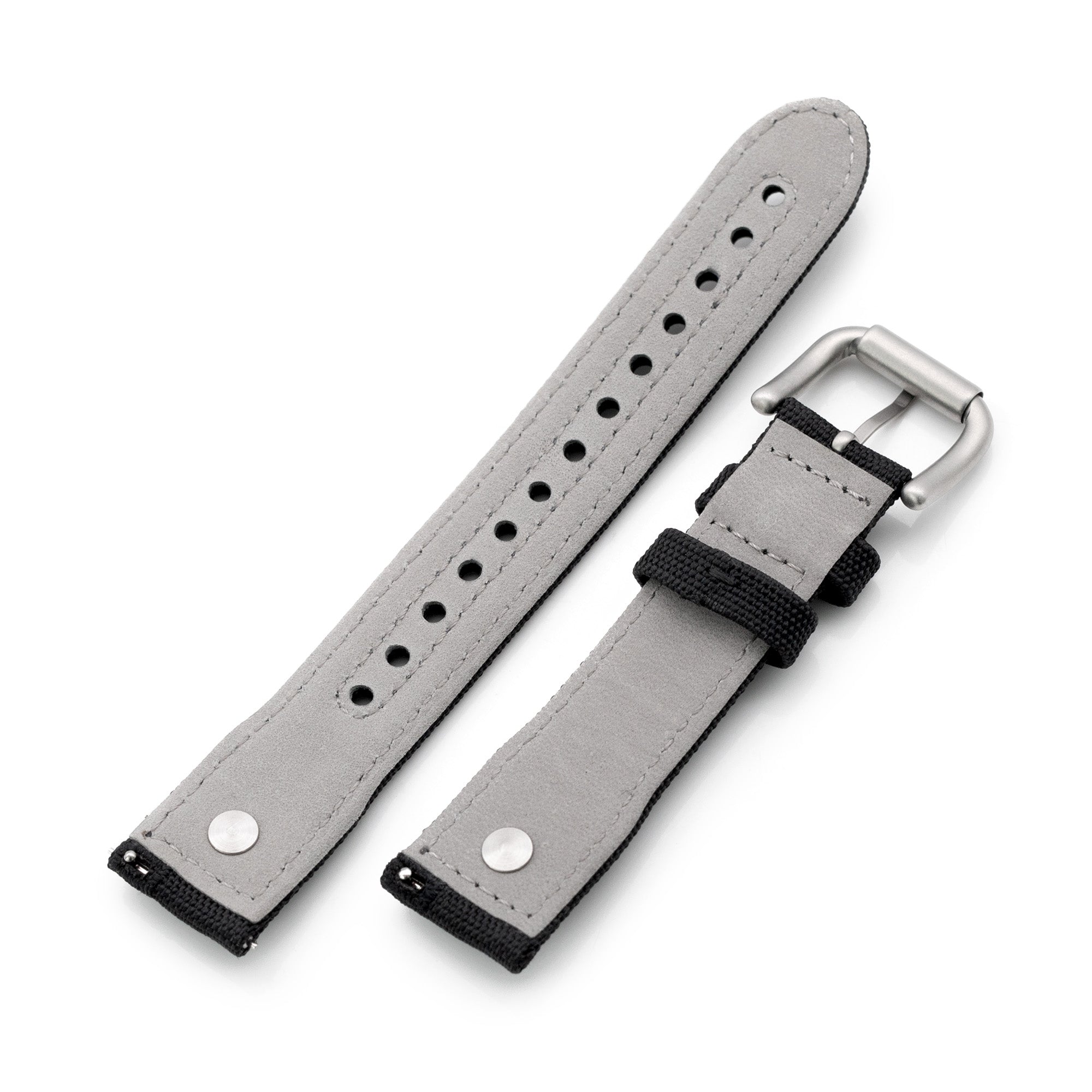 The AAF Black Strap by HAVESTON Straps Strapcode Watch Bands