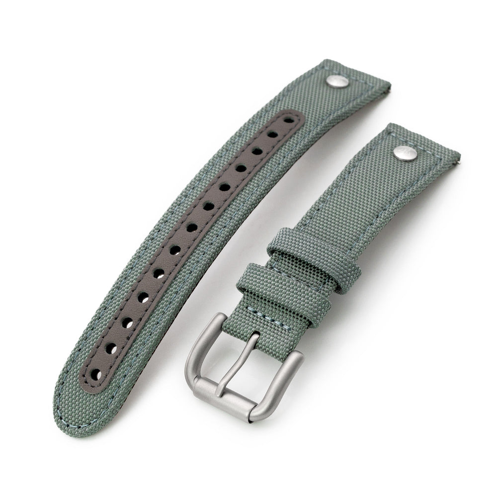 The AAF Sea Grey-637 Strap by HAVESTON Straps | Strapcode